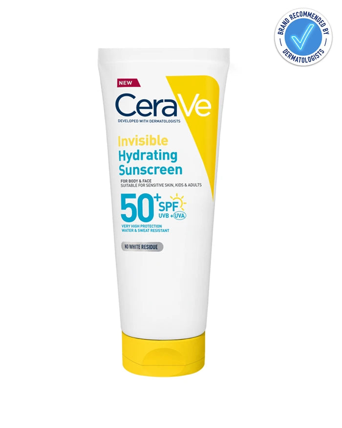 Invisible Hydrating Sunscreen Spf 50+