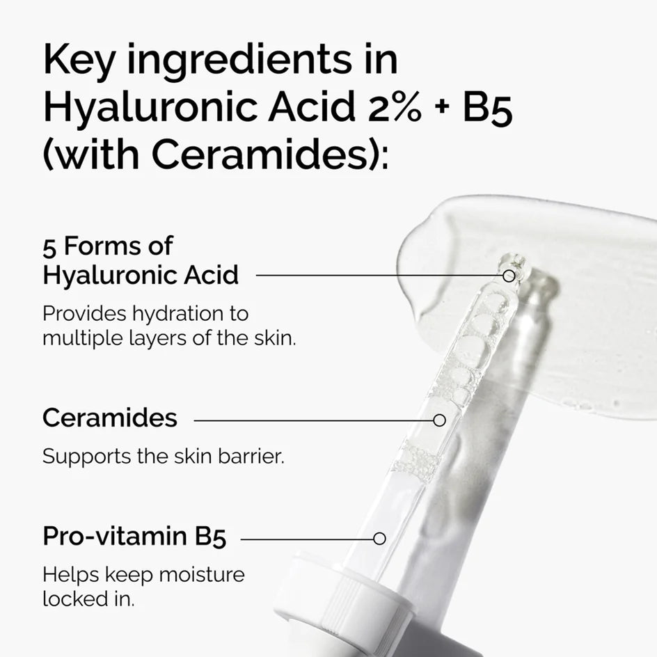 Hyaluronic Acid 2% + B5 (with Ceramides)