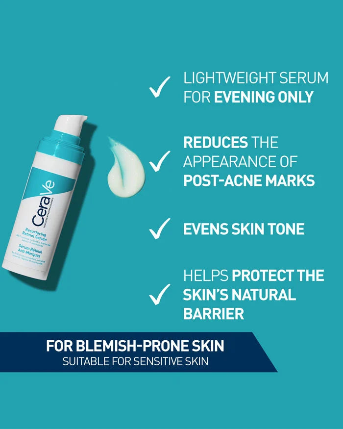 Resurfacing Retinol Serum with Ceramides & Niacinamide