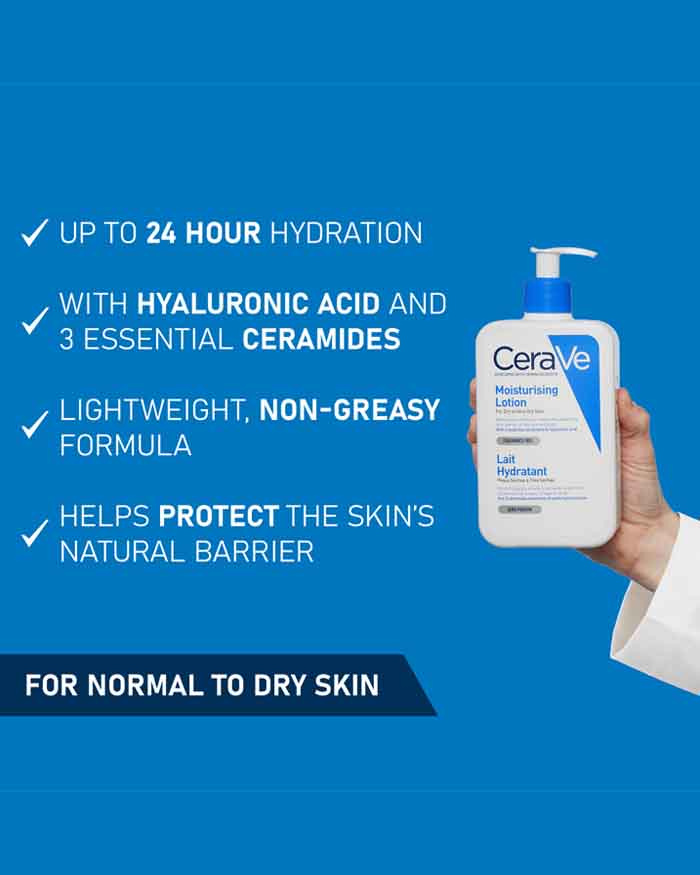 Moisturising Lotion LIGHTWEIGHT (Normal to Dry Skin)